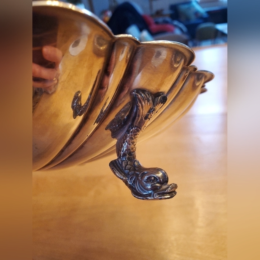 Sterling Silver Plated Serving Set - Picture 5 of 15